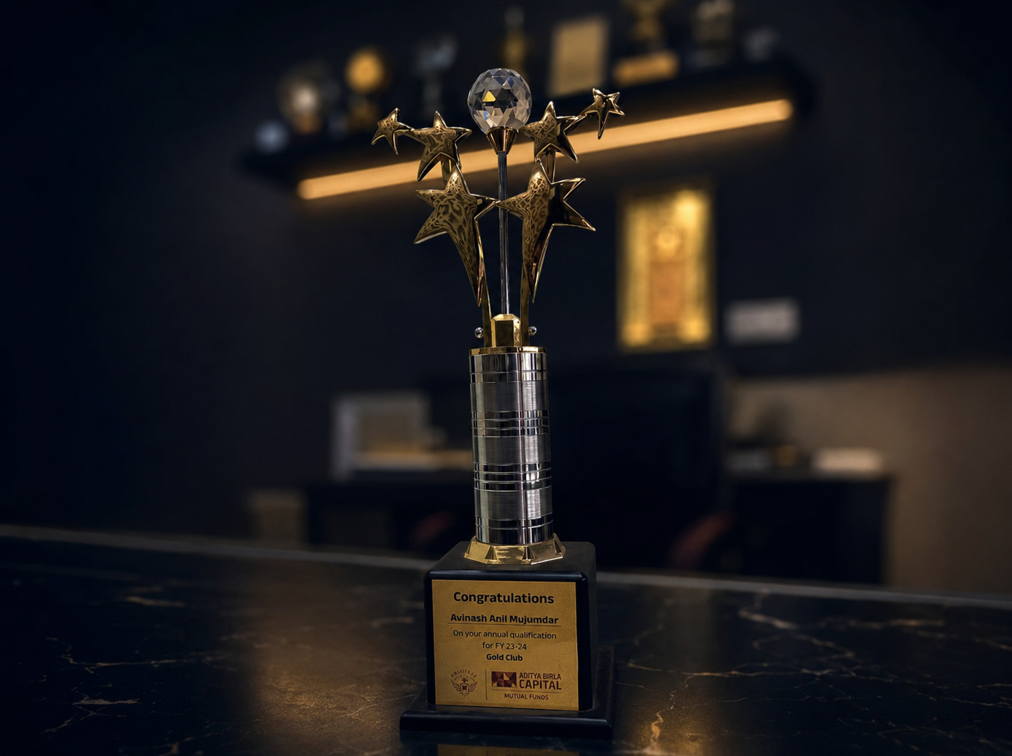 [Award 01 — replace with real award / certificate photo]
